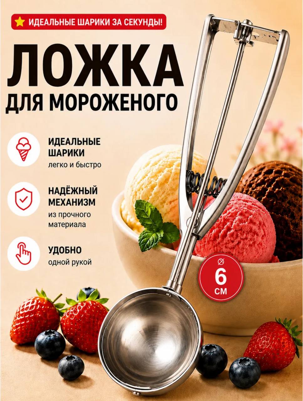 Ложка для мороженого