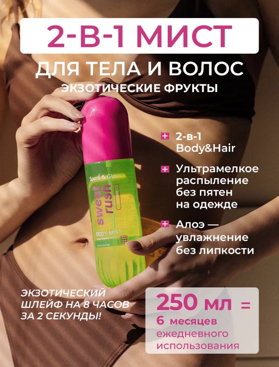 Мист для тела парфюмированный 250 мл