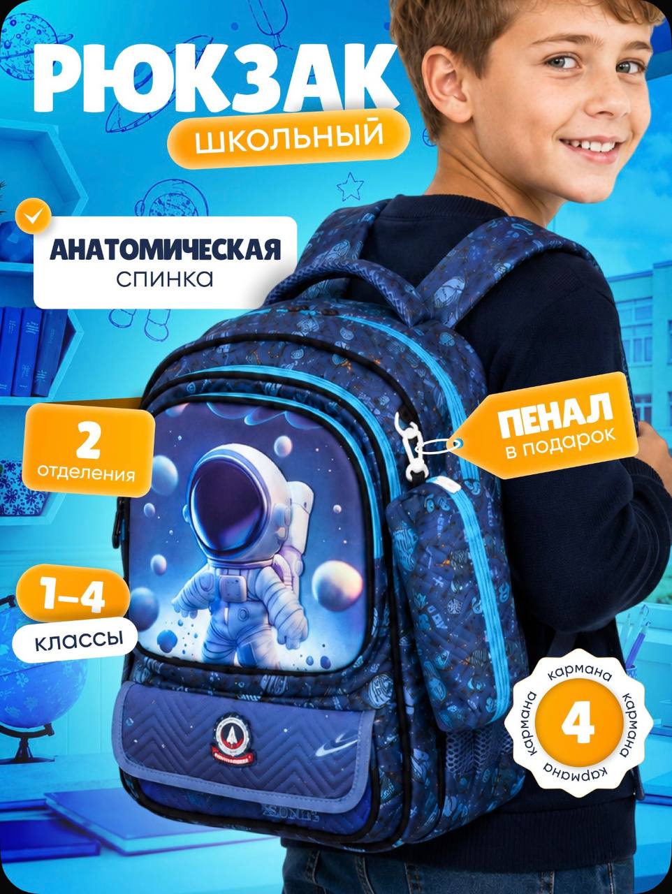 Рюкзак школьный